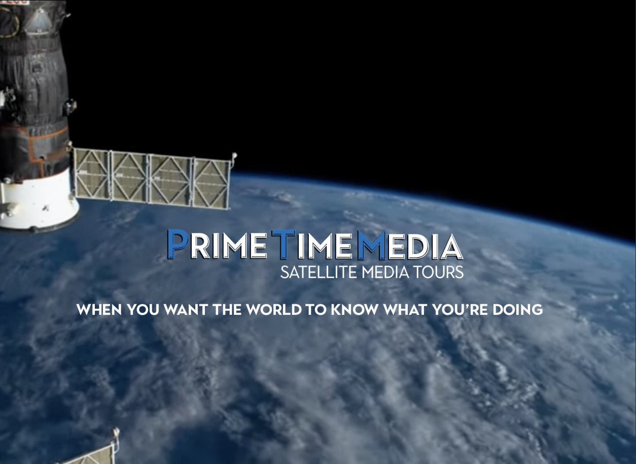 Prime Time Media's website features a video layer slider